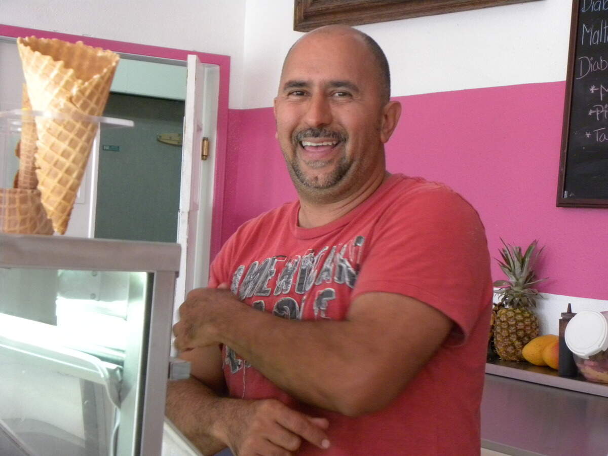 Gabriel Alvarez owns La Reina de Michoacan, a paleteria in Fresno.